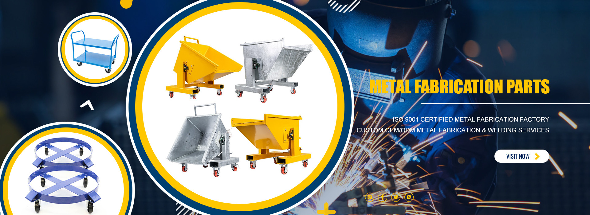 Kualitas Layanan Fabrikasi Logam Kustom pabrik